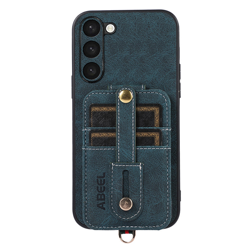 ABEEL Style 02 Litchi Texture Shell for Samsung Galaxy S23 Vertical Flip Card Slots Kickstand Case PU Leather TPU PC Phone Cover ABEEL Style 02 Litchi Texture Shell for Samsung Galaxy S23 Vertical Flip Card Slots Kickstand Case PU Leather TPU PC Phone Cover